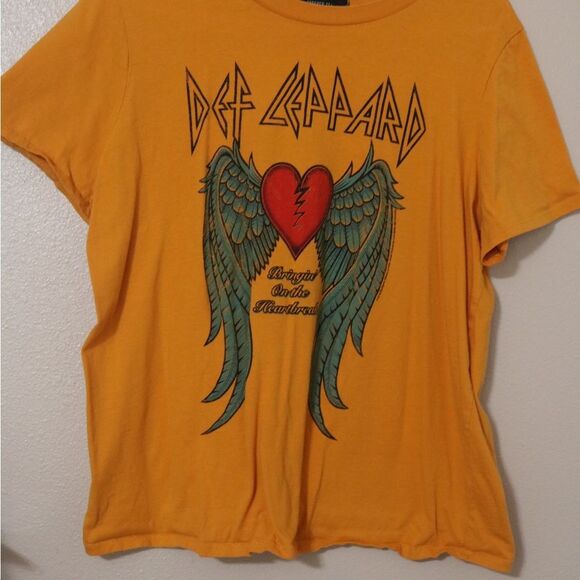 Def Leppard Crop Top XL - Picture 1 of 5